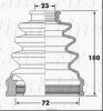 FIRST LINE FCB6298 Bellow, driveshaft